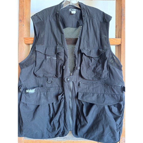 Domke Other - Domke PhoTOGS Photography Vest XL Black Cotton Mesh Utility Cargo Multi-Pocket
